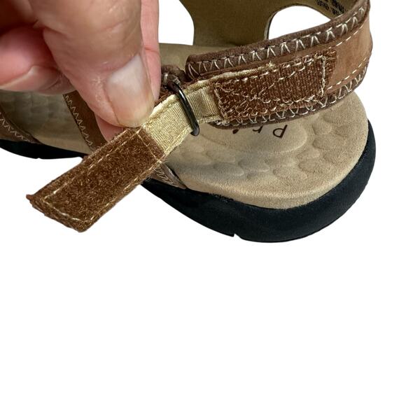 Clarks Privo Closed Toe Sandals Womens 8M Leather Slingback Gorp Casual Outdoors - Picture 9 of 11